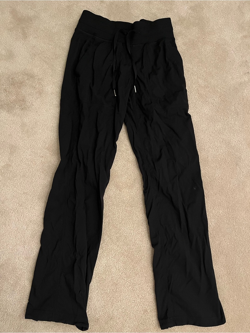 Women’s Black Lululemon Dance Studio Pants
